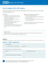 NHS PRF1 Form