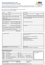 Charnwood Community Medical Group New Patient Registration Form v10.0